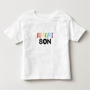 Au-some son toddler t-shirt