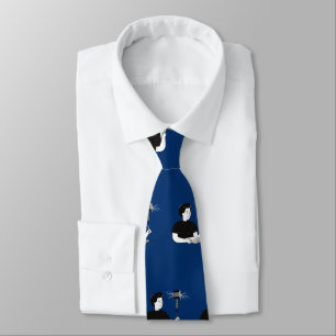 AU -THOR (BLUE) NECK TIE