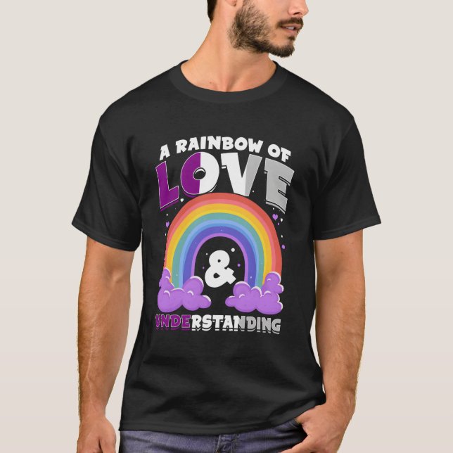 Aual A Rainbow Of Love Understanding T-Shirt (Front)