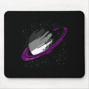 Aual Ace Pride Month Saturn Queer Lgbtq Aual _1 Mouse Pad