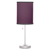 Aubergine Eggplant Deep Purple Table Lamp (Right)