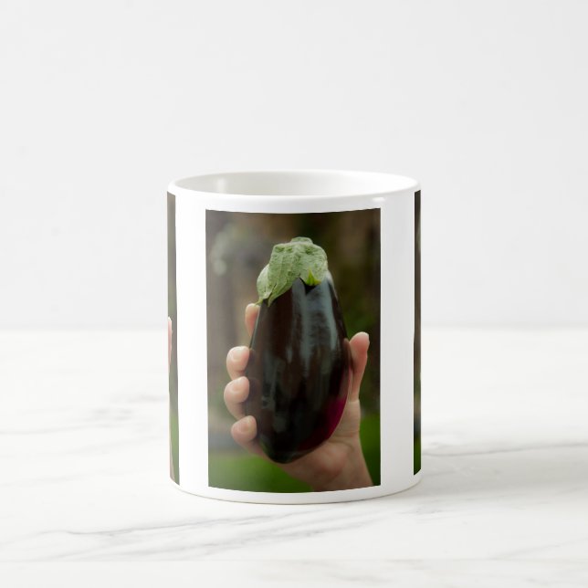 Aubergine/Eggplant  Mug (Center)