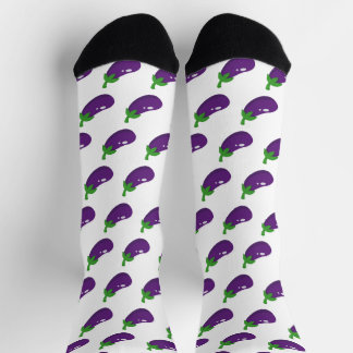 Aubergines Socks