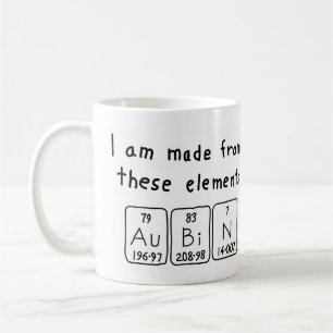 Aubin periodic table name mug