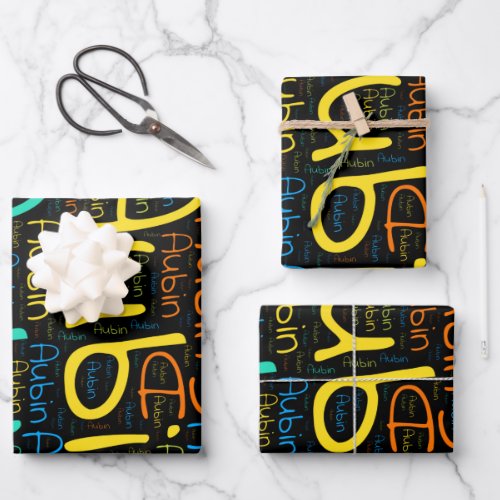 Aubin Wrapping Paper Sheets