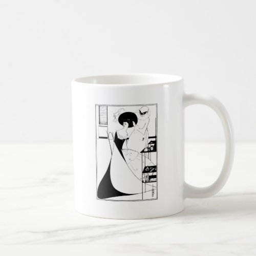 Aubrey Beardsley Salome Illustration Coffee Mug