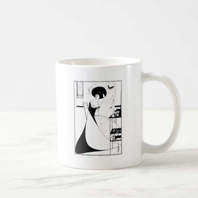 Aubrey Beardsley Salome Illustration Coffee Mug (Right)