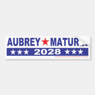 Aubrey Maturin 2028 Bumper Sticker