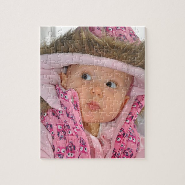 Aubrey on a Puzzle (Vertical)