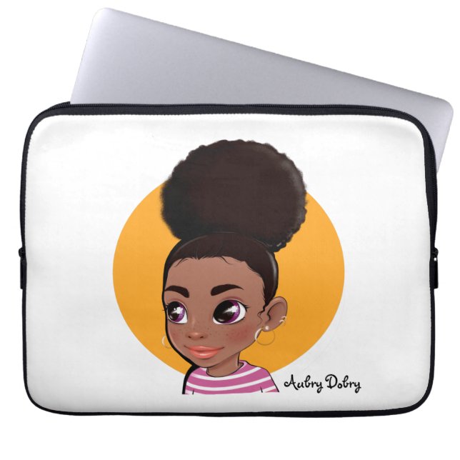 Aubry Dobry Laptop Sleeve (Front)