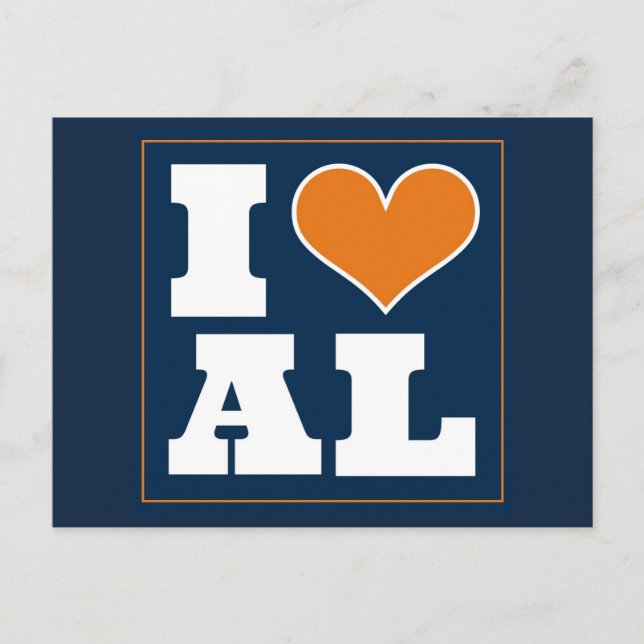 Auburn (AL) Tailgate Invitation Postcard (Front)