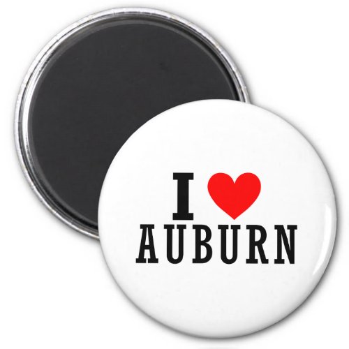 Auburn Alabama City Design Magnet