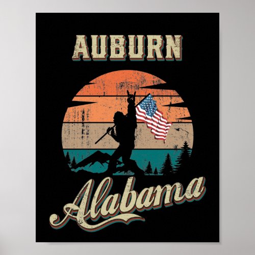 Auburn Alabama Poster