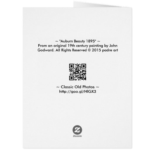 Auburn Beauty 1895 (Back)