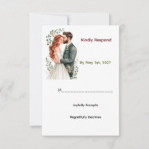 Auburn Bride and Dark Hair Beard Groom Eucalyptus