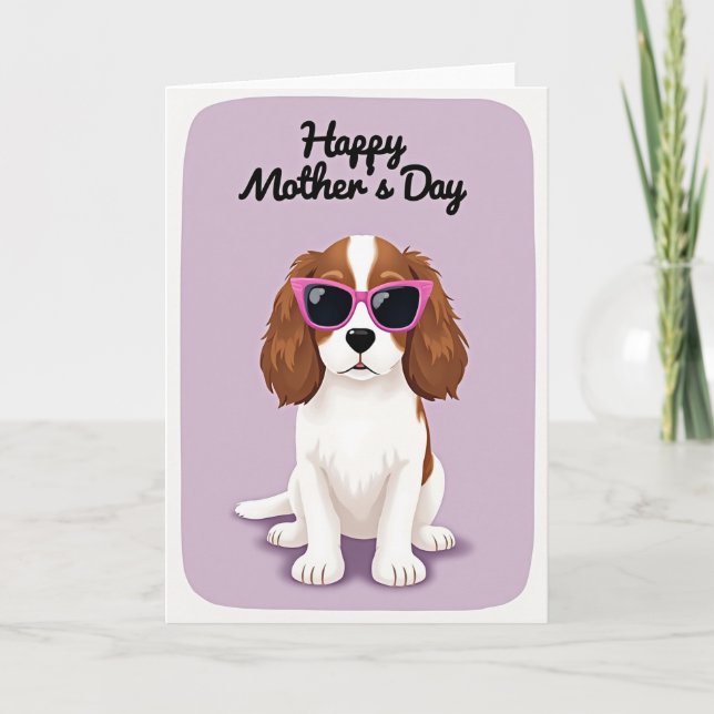 Auburn Dog Mothers Day Card (Front)