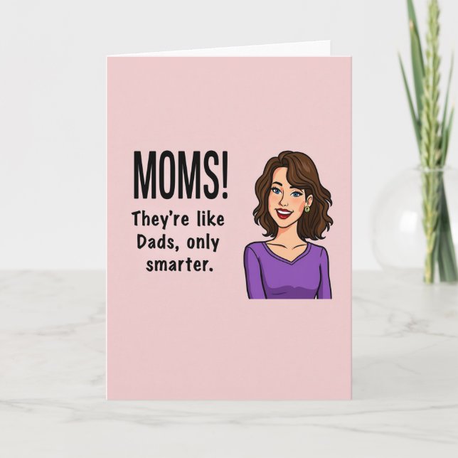 Auburn Haired Moms Rule Card (Front)