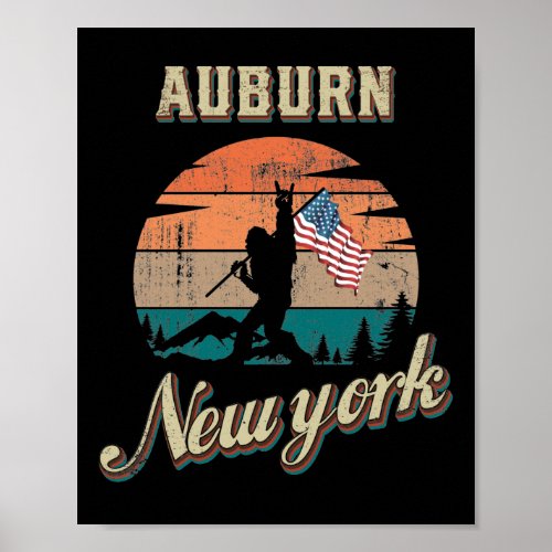 Auburn New York Poster