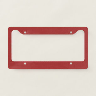 Auburn  (solid color)   license plate frame