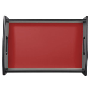 Auburn (solid color) serving tray