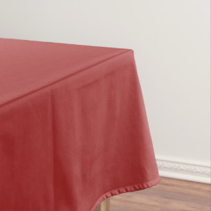 Auburn (solid color) tablecloth