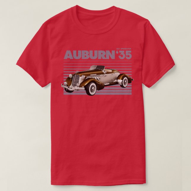 AUBURN SPEEDSTER T-Shirt (Design Front)