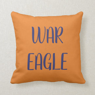 Auburn theme pillow