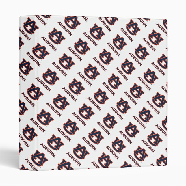 Auburn University | AU Auburn 3 Ring Binder (Front/Spine)