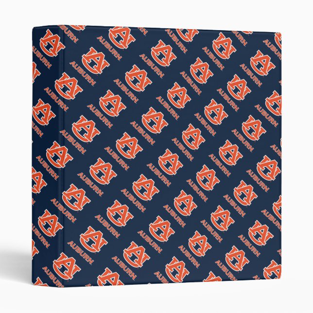 Auburn University | AU Auburn 3 Ring Binder (Front/Spine)