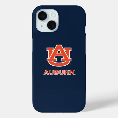 Auburn University  AU Auburn iPhone 15 Case