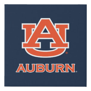 Auburn University   AU Auburn Faux Canvas Print
