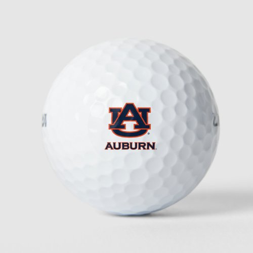 Auburn University  AU Auburn Golf Balls