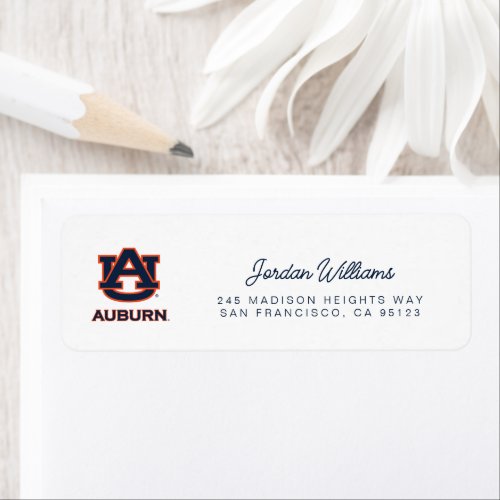 Auburn University  AU Auburn Label