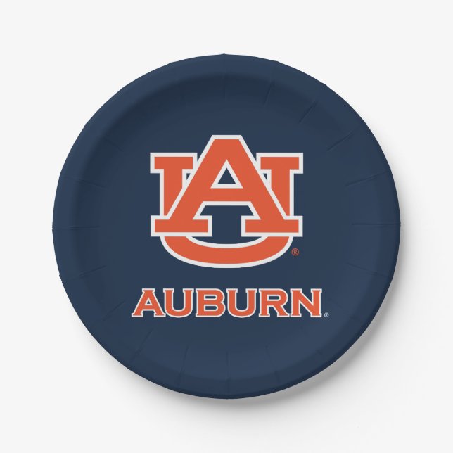 Auburn University | AU Auburn Paper Plates (Front)