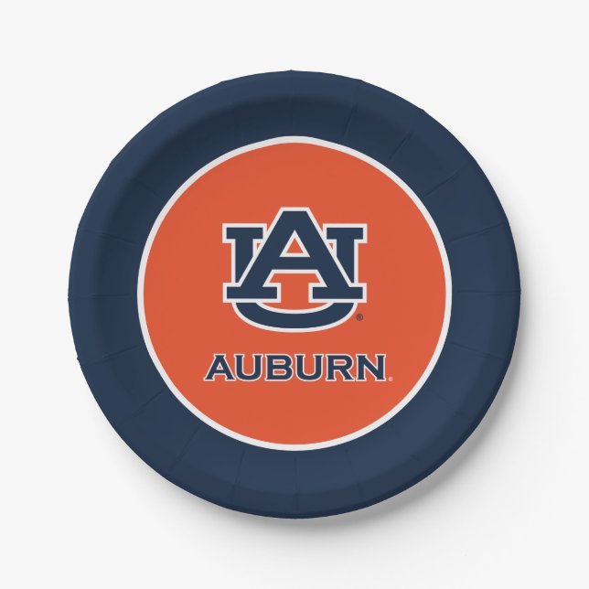 Auburn University | AU Auburn Paper Plates (Front)