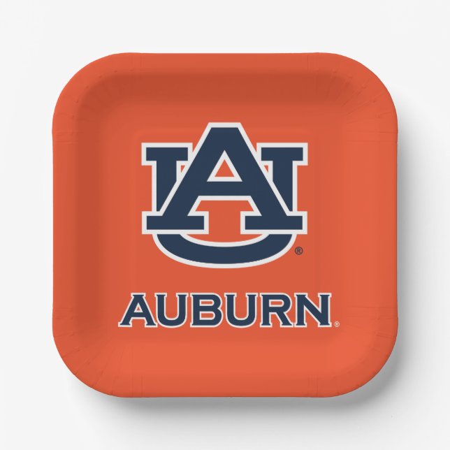 Auburn University | AU Auburn Paper Plates (Front)