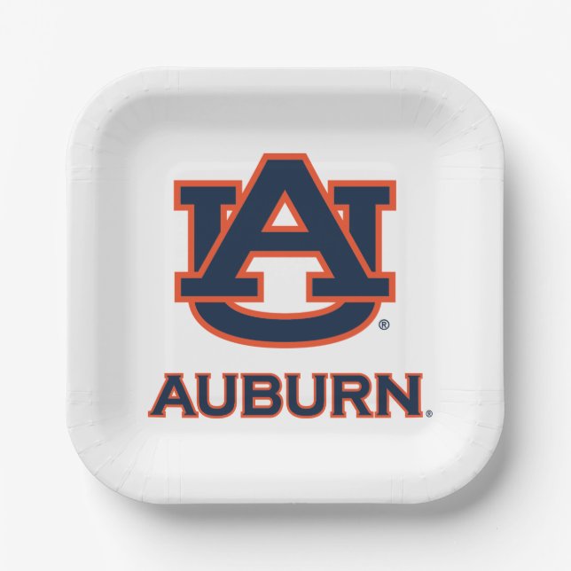 Auburn University | AU Auburn Paper Plates (Front)