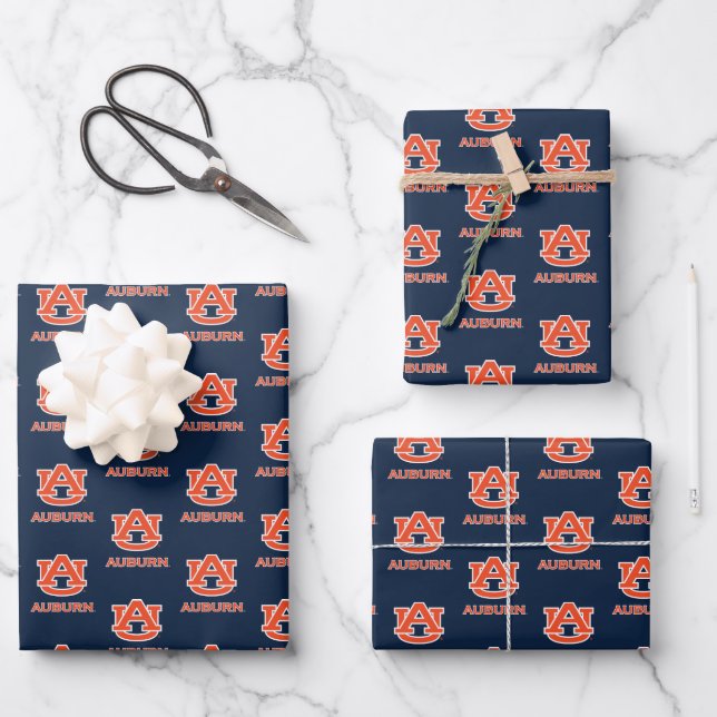 Auburn University | AU Auburn Wrapping Paper Sheets (Front)