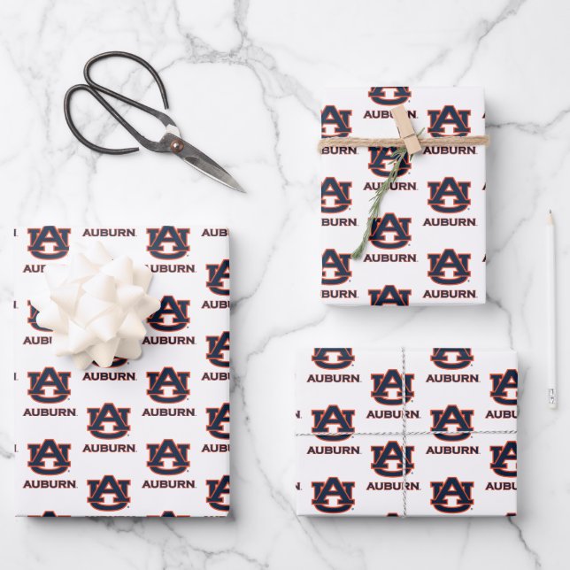 Auburn University | AU Auburn Wrapping Paper Sheets (Front)