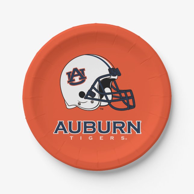 Auburn University | Auburn Football Paper Plates (Front)
