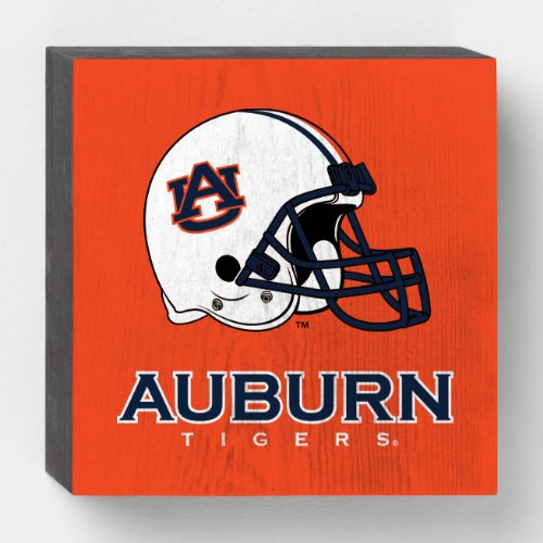 Auburn University  Auburn Football Wooden Box Sign