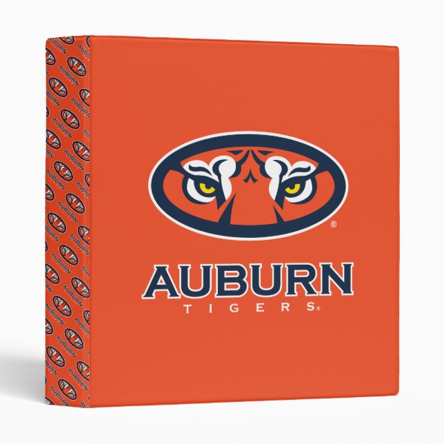 Auburn University | Auburn Tigers 3 Ring Binder (Front/Spine)