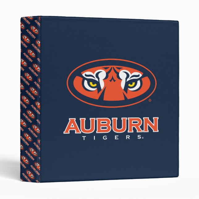 Auburn University | Auburn Tigers 3 Ring Binder (Front/Spine)