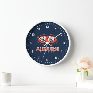 Auburn University Auburn Tigers Clock