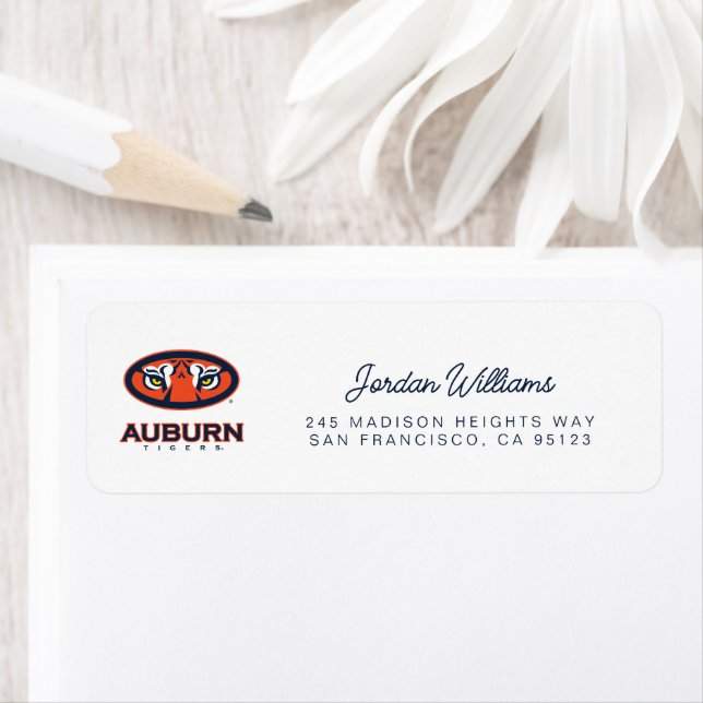 Auburn University | Auburn Tigers Label (Insitu)