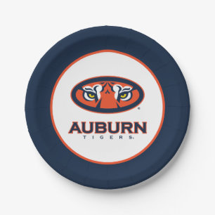 Auburn University Auburn Tigers Paper Plates