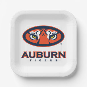 Auburn University Auburn Tigers Paper Plates