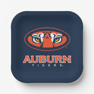 Auburn University Auburn Tigers Paper Plates
