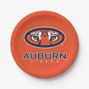 Auburn University Auburn Tigers Paper Plates