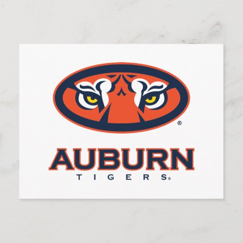 Auburn University  Auburn Tigers Postcard